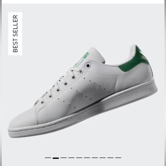 Adidas Stan Smith Vegan Pleather Unisex (M7/W9) - Picture 2 of 13